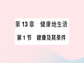 2023七年級(jí)生物下冊(cè)第四單元生物圈中的人第13章降地生活第1節(jié)降及其條件作業(yè)課件新版北師大版