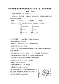 2022-2023学年云南省玉溪市峨山县七年级（下）期末生物试卷（含解析）