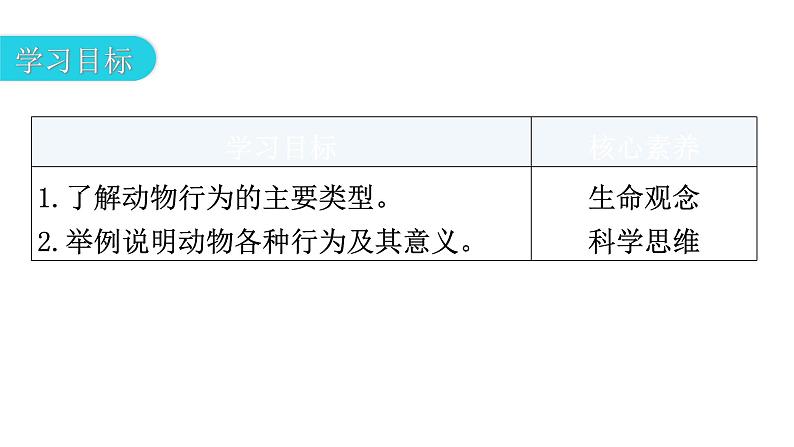 北师大版八年级生物上册第5单元第16章第2节动物行为的主要类型教学课件03