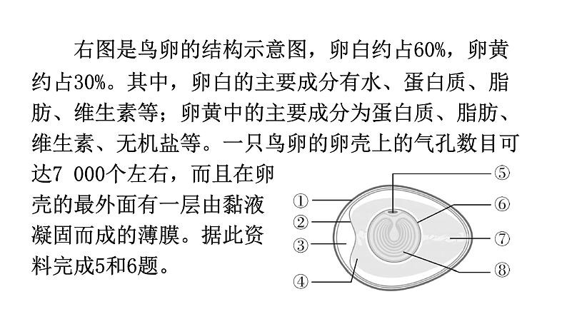 北师大版八年级生物上册第19章第2节动物的生殖和发育分层作业课件第6页