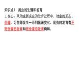 北师大版八年级生物上册第6单元第19章第2节动物的生殖和发育知识点课件