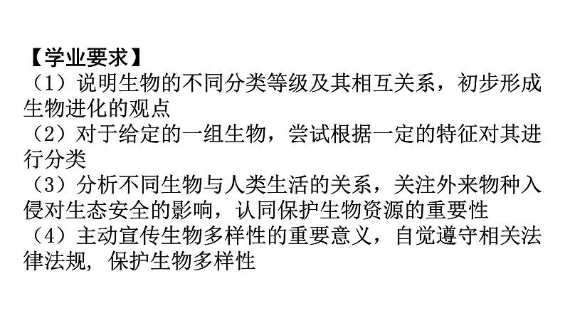 人教版八年级生物上册第六单元第一至第三章章末总结教学课件06