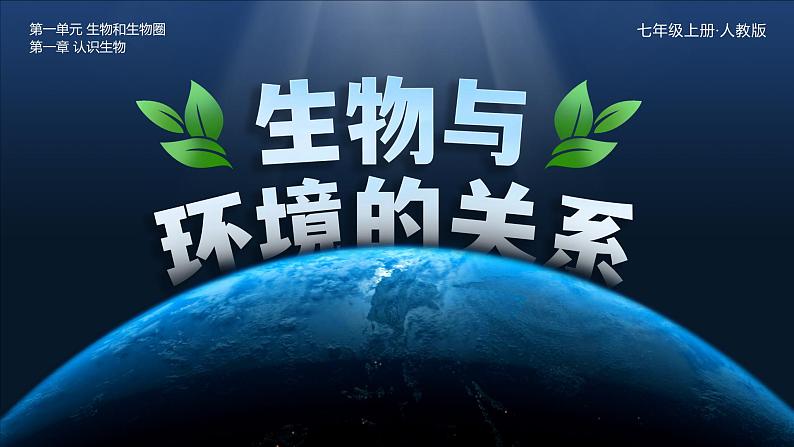 【核心素养目标】1.2.1《生物与环境的关系》课件01