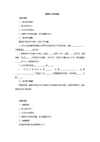 中考生物二轮复习实验突破导学案：观察叶片的结构（含答案）