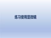 中考生物二轮复习实验突破课件：练习使用显微镜（含答案）