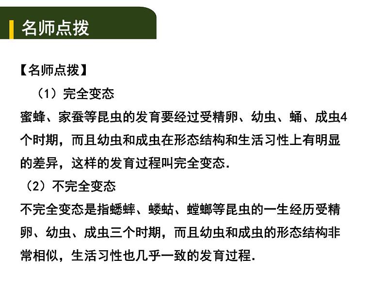 中考生物一轮复习课件7.2动、植物的生殖和发育（含答案）03