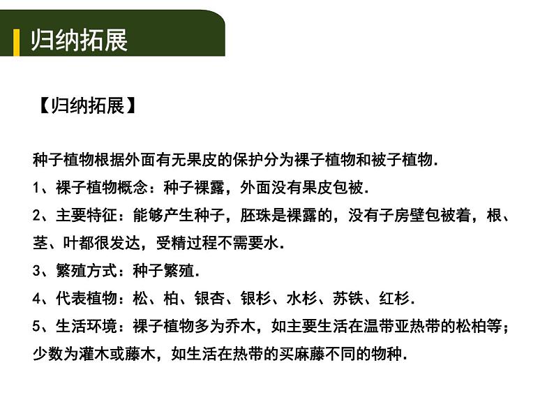 中考生物一轮复习课件8.3动、植物的类群1（含答案）05