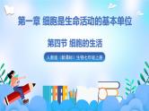 人教版七上生物 2.1.4 细胞的生活 课件