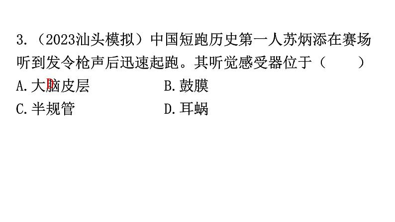 中考生物复习周测卷九（第四单元第六、七章）课件04