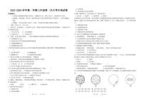 河南省洛阳市东升二中2023-2024学年七年级上学期10月月考生物试题