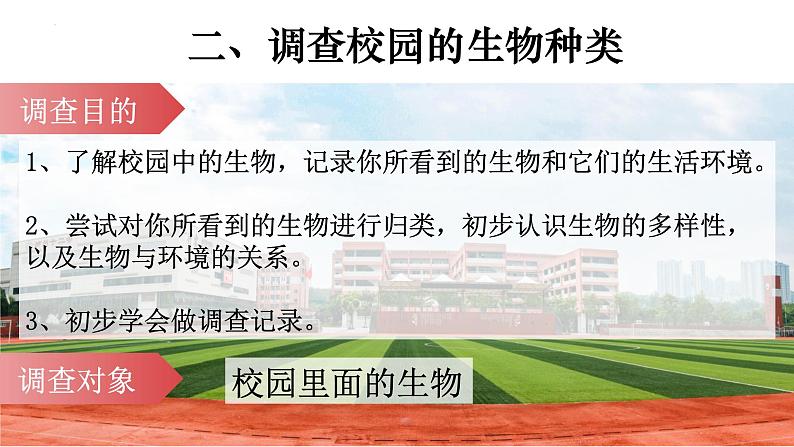 1.1.2 调查周边环境中的生物-【新课标】2023-2024学年七年级生物上册精选课件（人教版）07