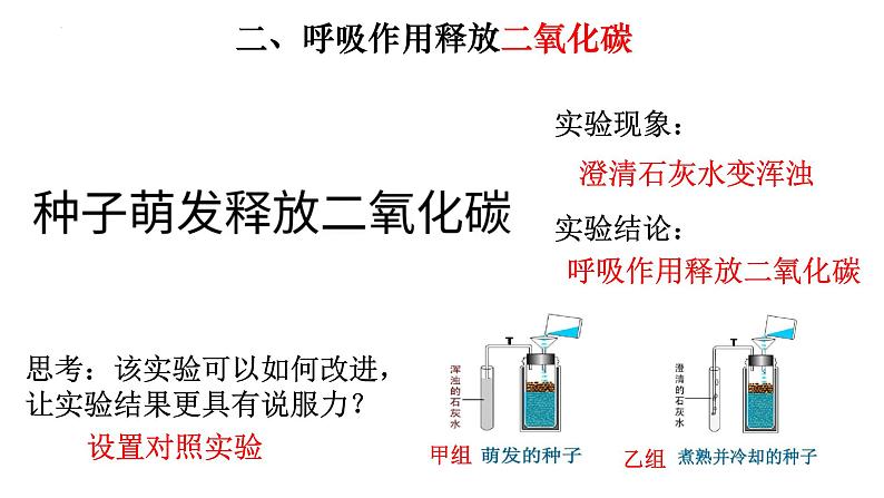 3.5.2 绿色植物的呼吸作用-【新课标】2023-2024学年七年级生物上册精选课件（人教版）第6页