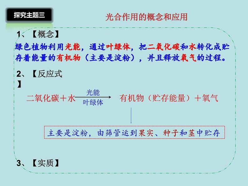 2.1.3绿色植物的光合作用(第二课时)课件2023--2024学年济南版生物七年级上册04