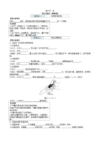 人教版 (新课标)八年级上册第五单元 生物圈中的其他生物第一章   动物的主要类群第六节   鸟学案