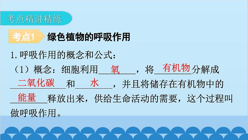 2024年中考生物一轮复习 第三单元第五章 绿色植物与生物圈中的碳-氧平衡 第六章 爱护植被，绿化祖国课件第7页