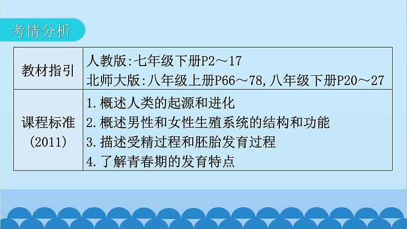 2024年中考生物一轮复习 第四单元第一章 人的由来课件第3页