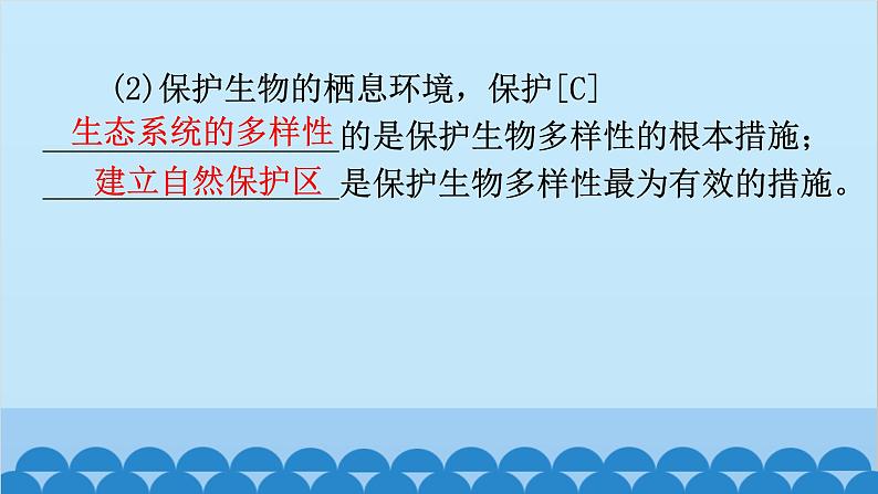 2024年中考生物复习 第六单元 生物的多样性及其保护课件03