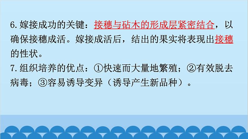 2024年中考生物复习 第七单元 生物圈中生命的延续和发展课件05