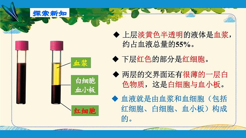 人教版生物七年级下册 第四章  人体内物质 的运输 第一节  流动的组织——血液（案例一）-课件06