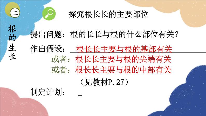 济南版生物八年级上册 4.1.5根的结构与功能课件07