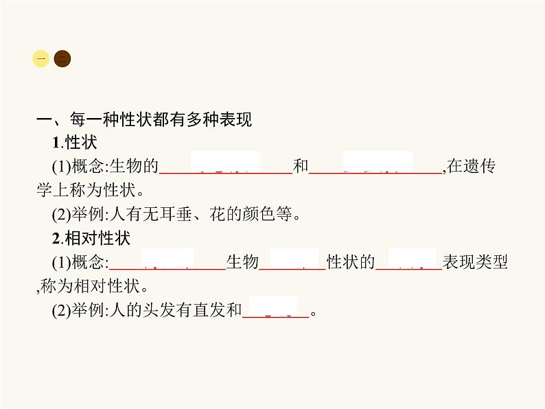 北师大版八年级生物上册第20章第1节遗传和变异现象课件03