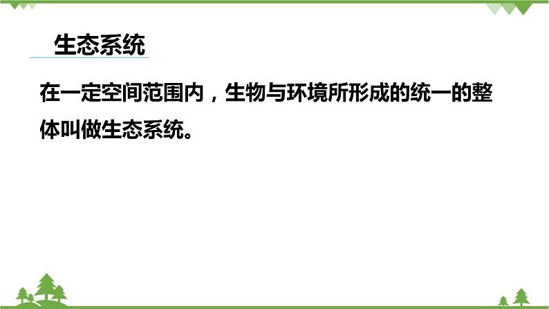 人教版生物七年级上册  生物与环境组成生态系统课件02