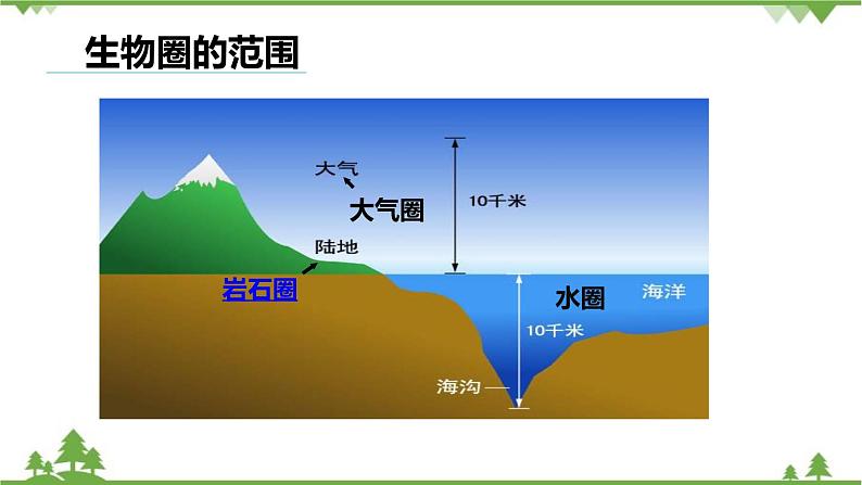 人教版生物七年级上册  生物圈是最大的生态系统课件03