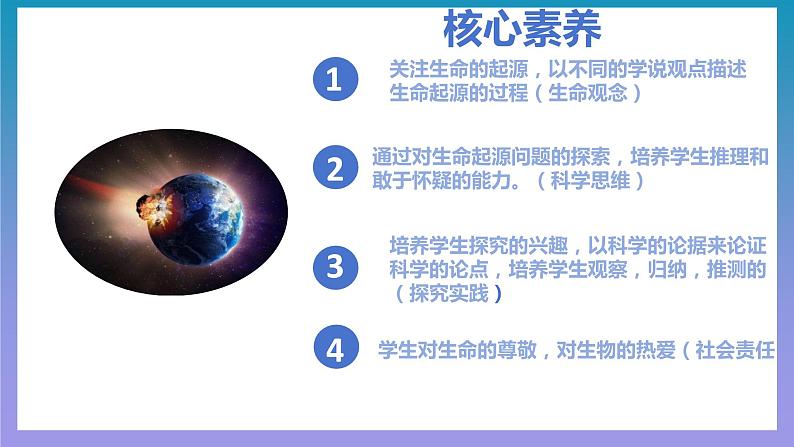 【核心素养】人教版八年级下册7.3.1《地球上生命的起源》课件＋课时练习＋教案（含教学反思）02