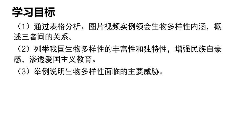 《认识生物的多样性》课件 人教版生物八年级上学期02