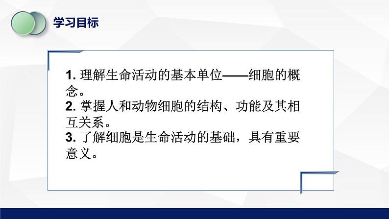 苏教版七年级生物上册 3.2人和动物细胞的结构和功能课件03