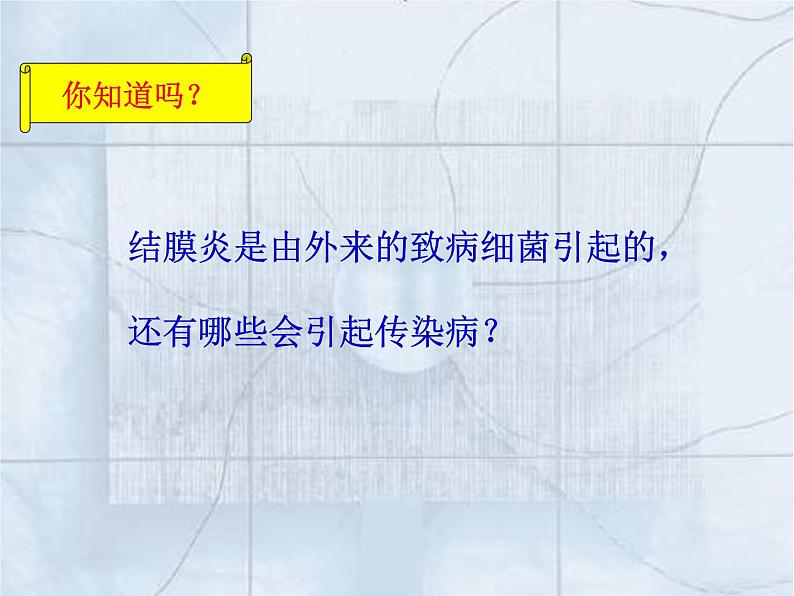 人教版生物八年级下册 第一节 传染病及其预防 (1) 课件第5页