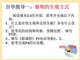 人教版生物八年级下册 第一节 植物的生殖(2) 课件