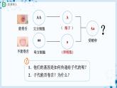 人教版八下生物  7.2.3 基因的显性和隐性（第1课时） 课件+教案+分层练习+导学案