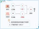 【人教版】八下生物  7.2.3 基因的显性和隐性（第1课时）（课件+教案+导学案+分层练习）