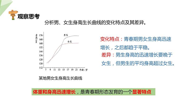 3.2青春期发育 课件 2023-2024学年初中生物济南版八年级上册第5页