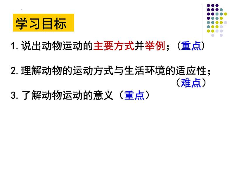 2023-2024学年八年级生物（北师大版）上册同步备课优质课件 15.1 动物运动的方式（第2课时）03