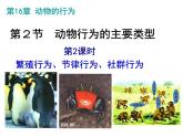 2023-2024学年八年级生物（北师大版）上册同步备课优质课件 16.2.2 动物行为的主要类型