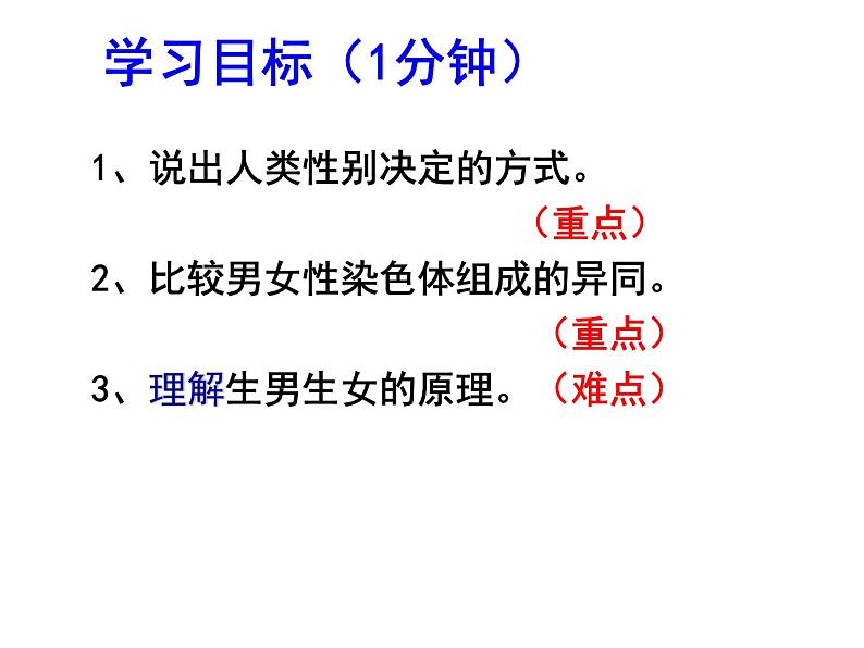 2023-2024学年八年级生物（北师大版）上册同步备课优质课件 20.4 性别和性别决定第2页