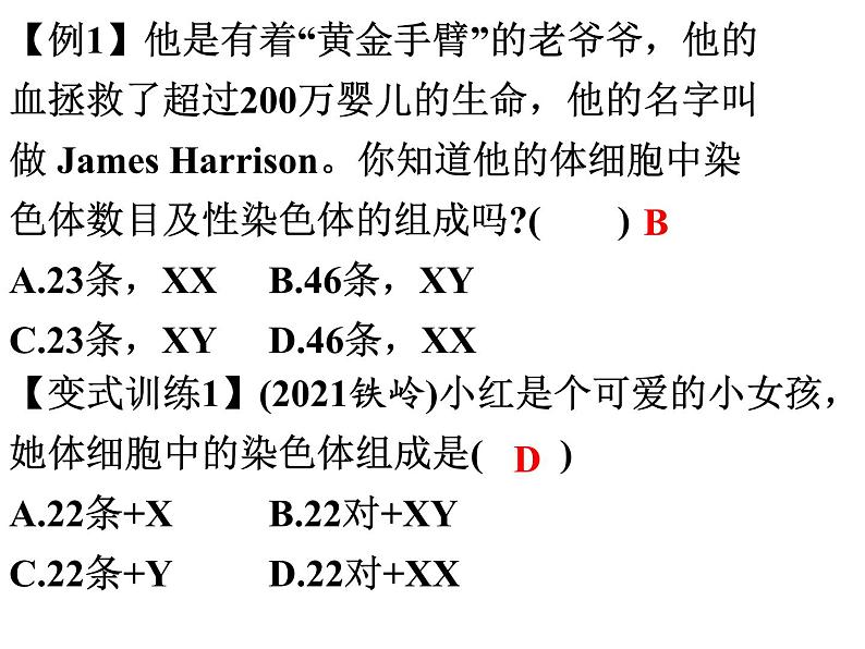 2023-2024学年八年级生物（北师大版）上册同步备课优质课件 20.4 性别和性别决定第5页