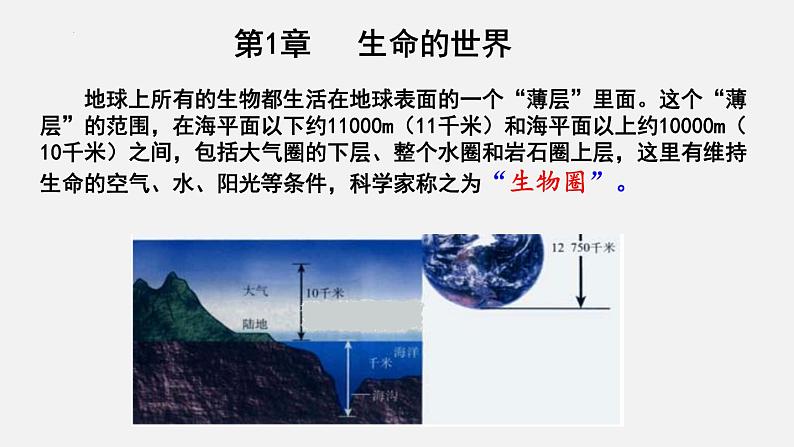 2023-2024学年七年级生物（北师大版）上册备课无忧 1.1.1 形形色色的生物（课件）01