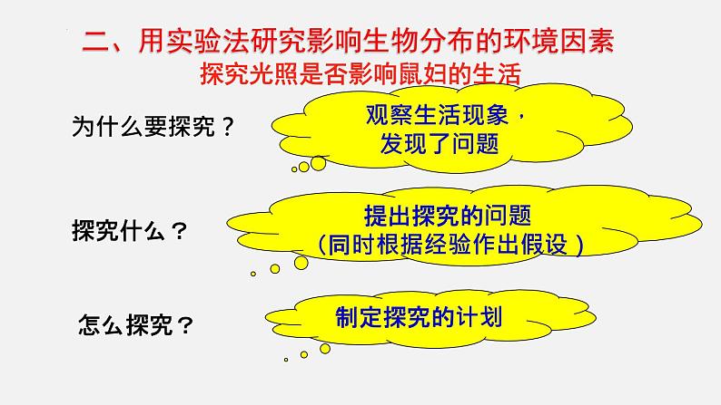 2023-2024学年七年级生物（北师大版）上册备课无忧 1.2.2 生物学研究的基本方法（课件）第8页