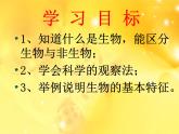 2023-2024学年七年级生物（人教版）上册名师精讲课件 1.1.1 生物的特征