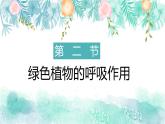 2023-2024学年七年级生物（人教版）上册名师精讲课件 3.5.2 绿色植物的呼吸作用