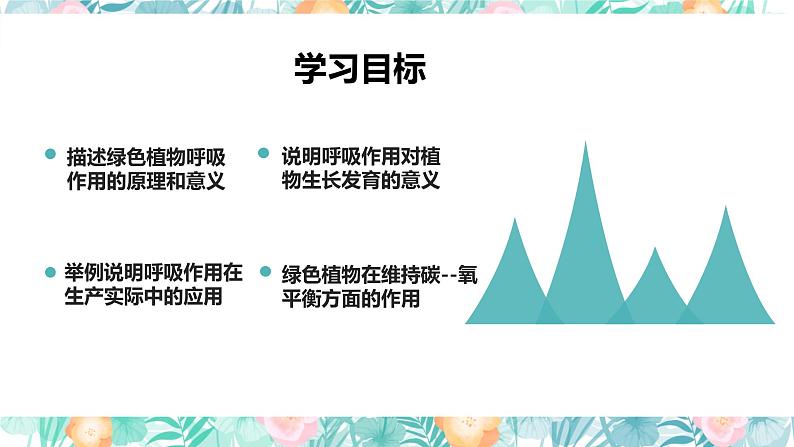 2023-2024学年七年级生物（人教版）上册名师精讲课件 3.5.2 绿色植物的呼吸作用第2页
