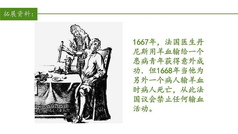 2023-2024学年七年级生物（人教版）下册同步备课系列 4.4.4 输血与血型（教学课件）08