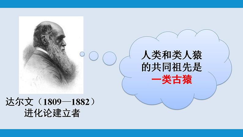 人教版七年级生物下册 第四单元 第一章 第一节 人类的起源和发展 （课件）第5页