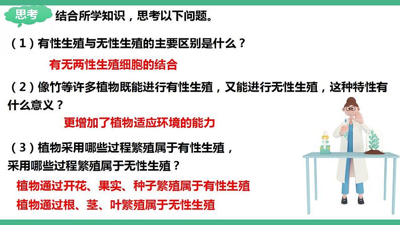 人教版生物八年级下册 7.1.1《植物的生殖》课件+视频08