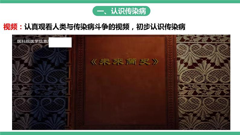 人教版生物八年级下册8.1.1《传染病及预防》课件+视频03