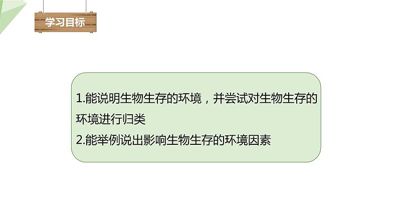 23.1 生物的生存依赖一定的环境 课件 2023-2024学年初中生物北师版八年级下册03