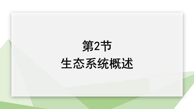 23.2 生态系统概述 课件 2023-2024学年初中生物北师版八年级下册第1页